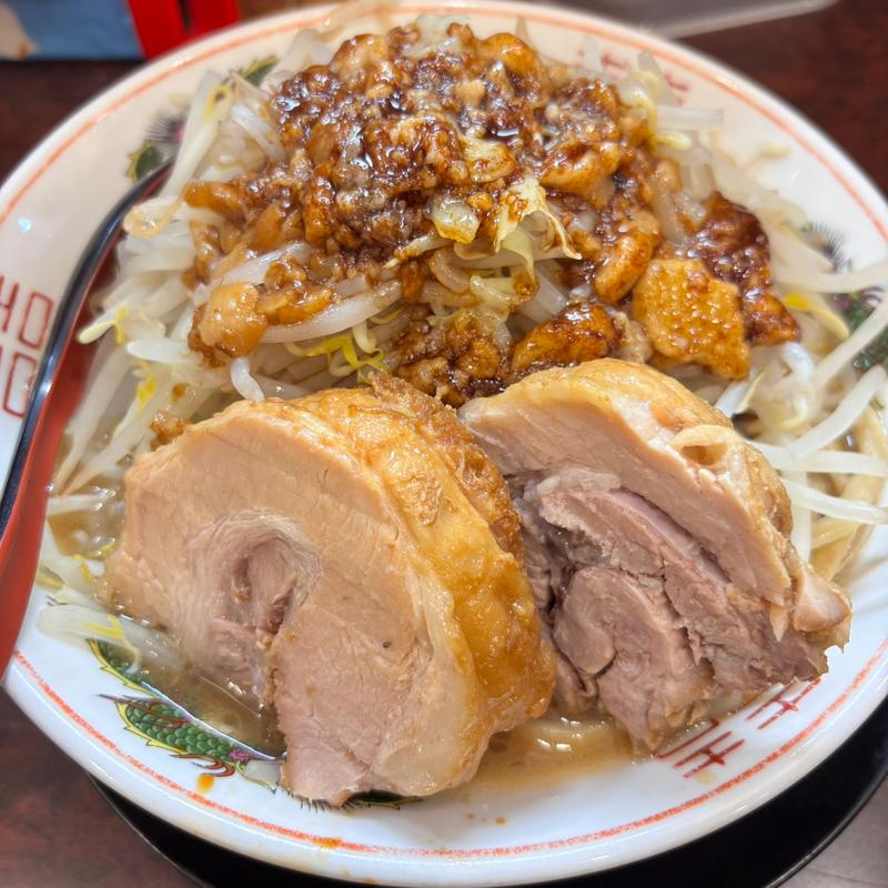 プチラーメン野菜マシ油マシ(ぶっ豚 聖蹟桜ヶ丘店)