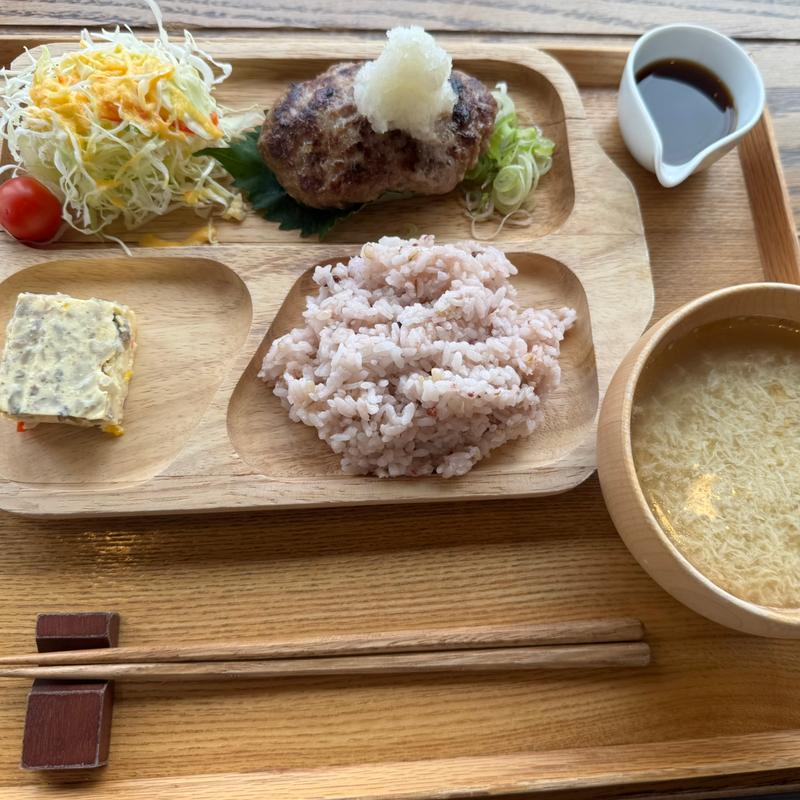 牧草牛の和風おろしハンバーグ(タマチャンショップ 都城本店)