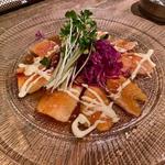 サーモンカルパッチョ