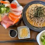 海の幸丼 麺セット