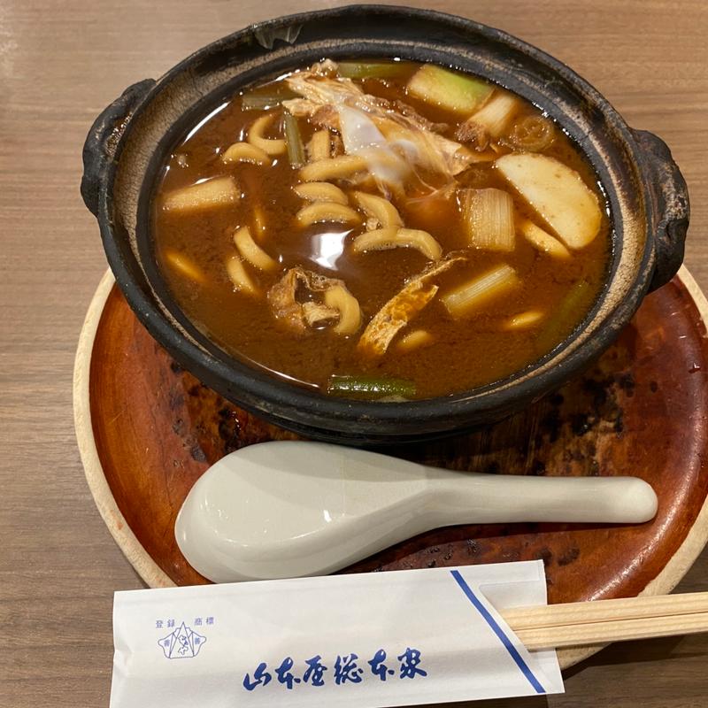 玉子煮込みうどん(山本屋総本家 タワーズ店)