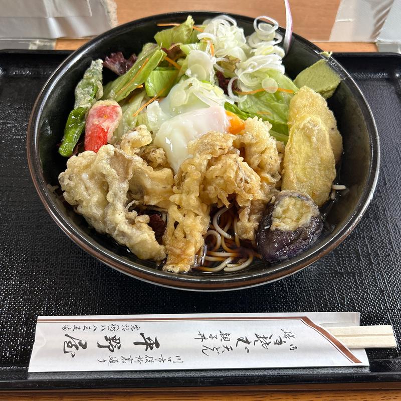 舞茸そば(平野屋)