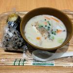 おにぎりスープセット(カヤバヤ 横浜ランドマーク店)
