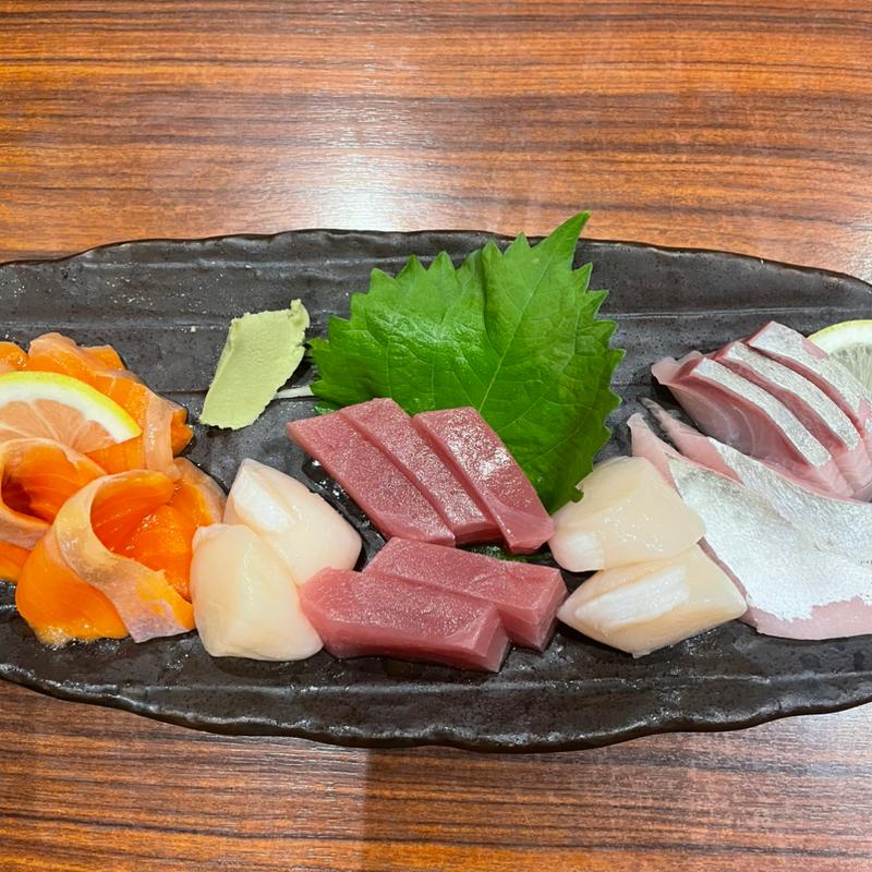 刺身4種盛り(あじよし)