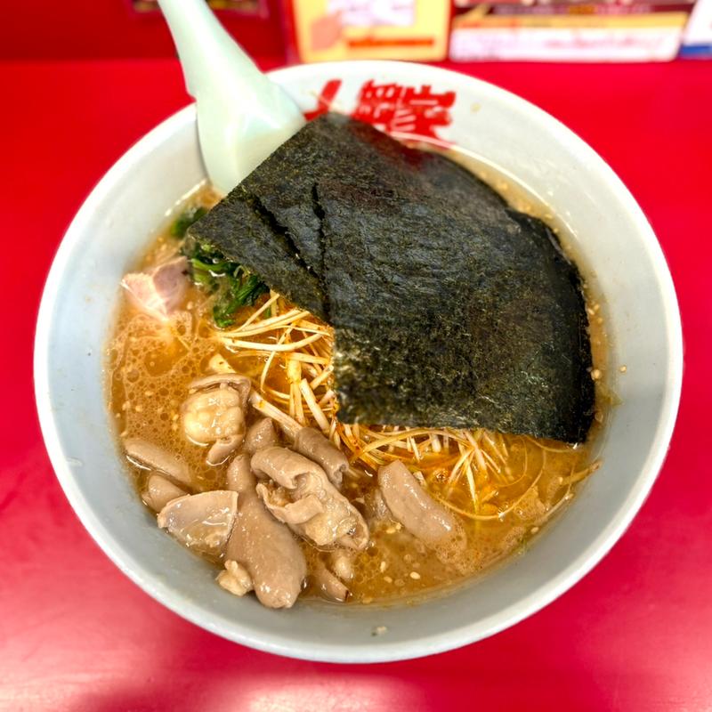 味噌ピリ辛ネギラーメン(ラーメン山岡家 南2条店)