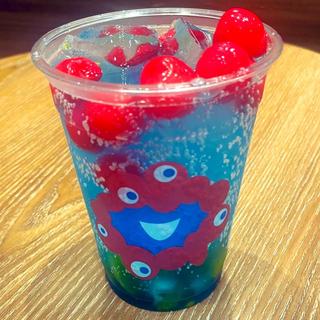 ミャクミャクフルーツソーダ(デリカフェ•キッチン大阪 mido)
