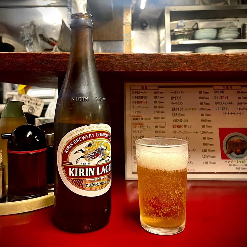 瓶ビール(みん亭 (珉亭))