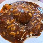 ハンバーグカレー チーズ