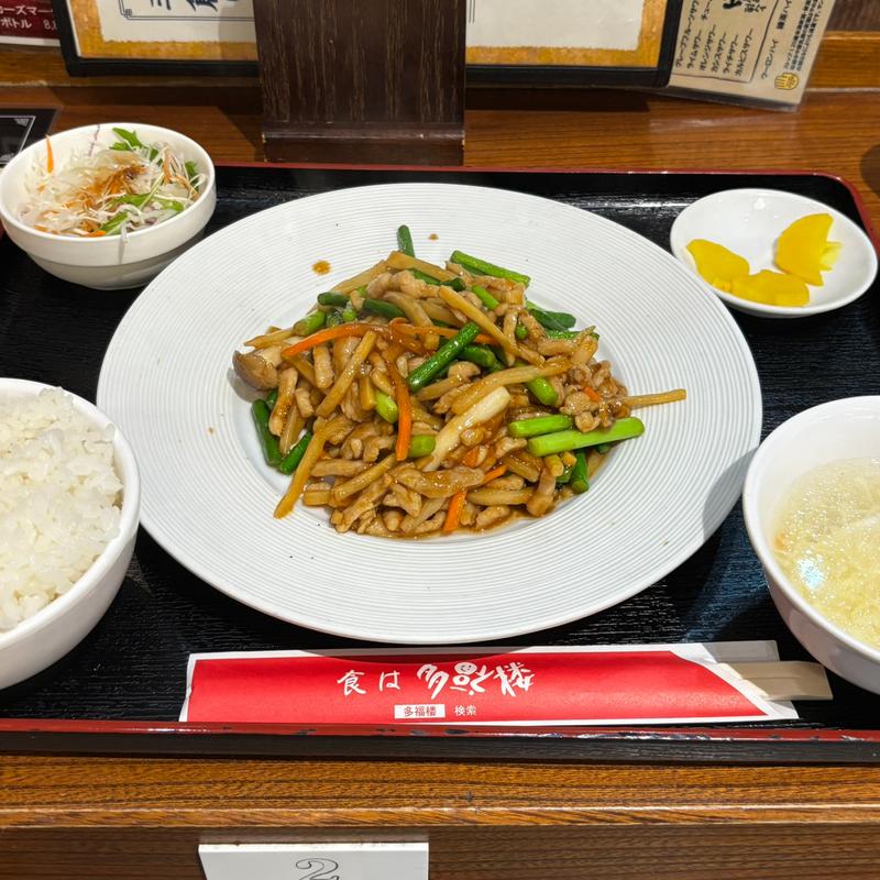A定食(多福菜香)