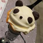パンダソフトクリーム