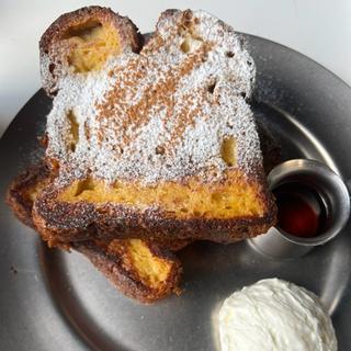 ブリオッシュフレンチトースト、塩ホイップクリーム(No.4 )