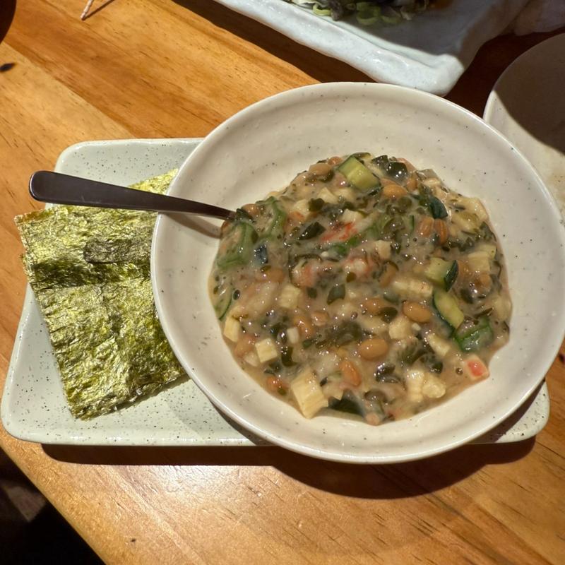 ネバトロ納豆(博多ラーメン弐代目 清水屋)