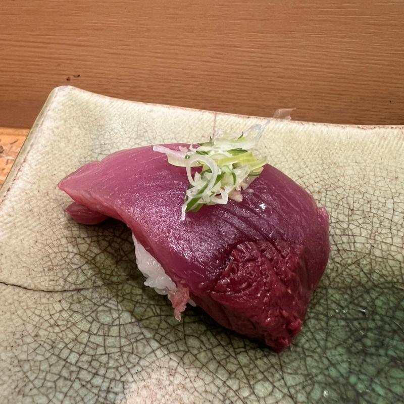 カツオの握り(千成寿司本店)