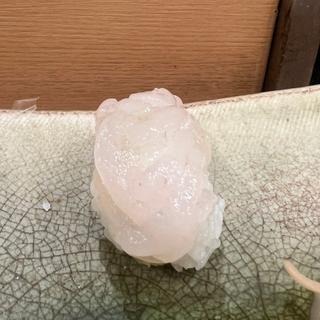 富山湾 白えびの握り(千成寿司本店)