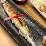 秋刀魚の塩焼き(千成寿司本店)