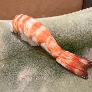 車海老の握り(千成寿司本店)