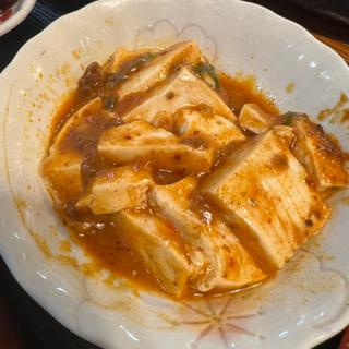 麻婆豆腐(焼き魚定食)(ありた)