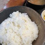 ごはん 味噌汁(焼き魚定食)