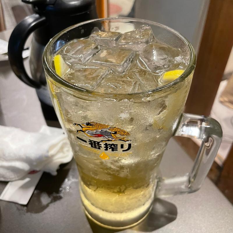 メガハイボール(魚河岸本舗 ぴち天 本店)