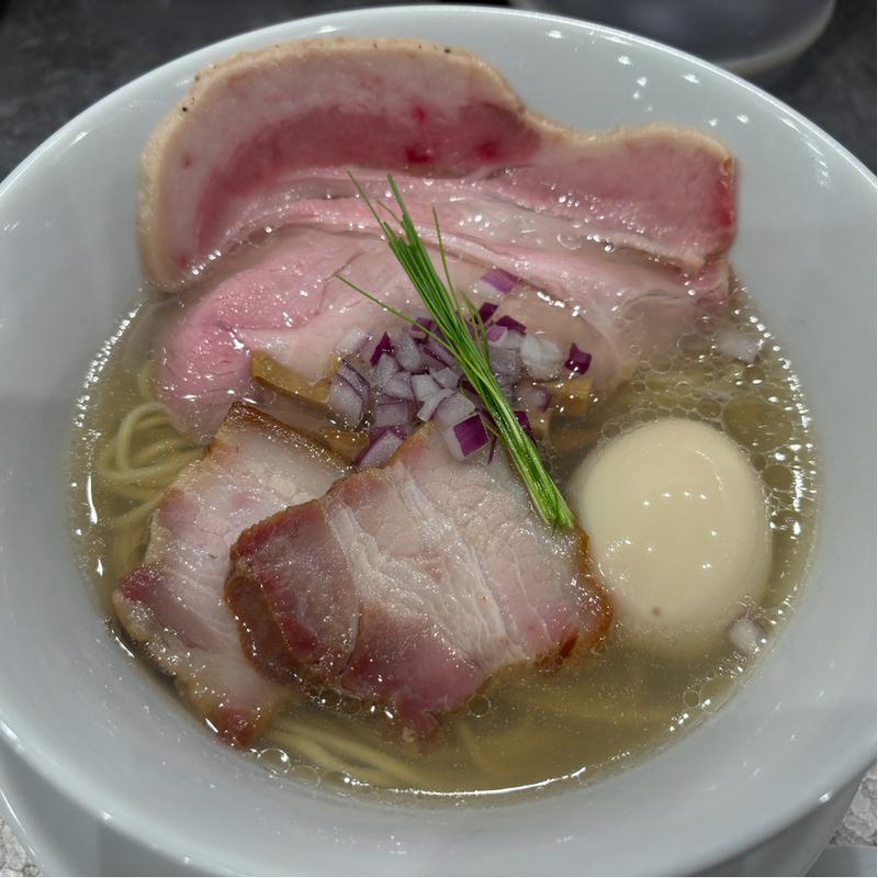 中華蕎麦（塩）上(宍道湖しじみ中華そば琥珀 池袋店)