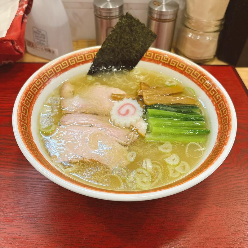 中華そば(塩)(麺創庵 砂田)