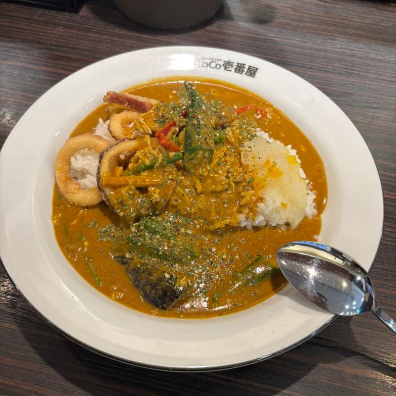 グリーンスパイスカレー(CoCo壱番屋 近鉄上本町駅前店)