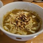焦しチーズのカレーつけそば(麺や吉四)