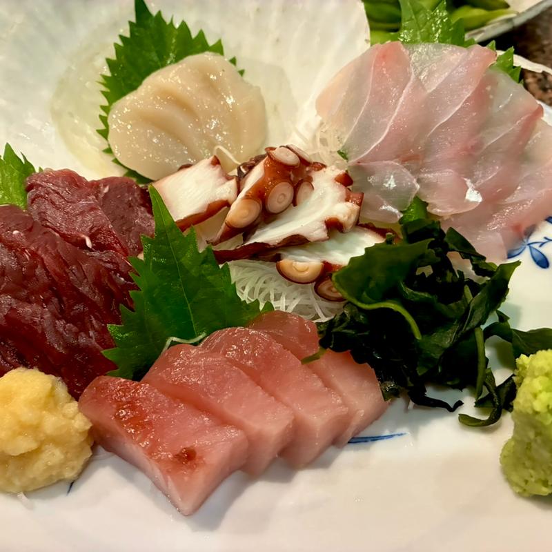 5点盛りの盛り合わせ(神田 魚えん)