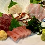 5点盛りの盛り合わせ