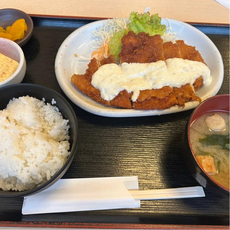 チキンカツ定食(男はつらい 新大阪駅前店 （おとこはつらい）)