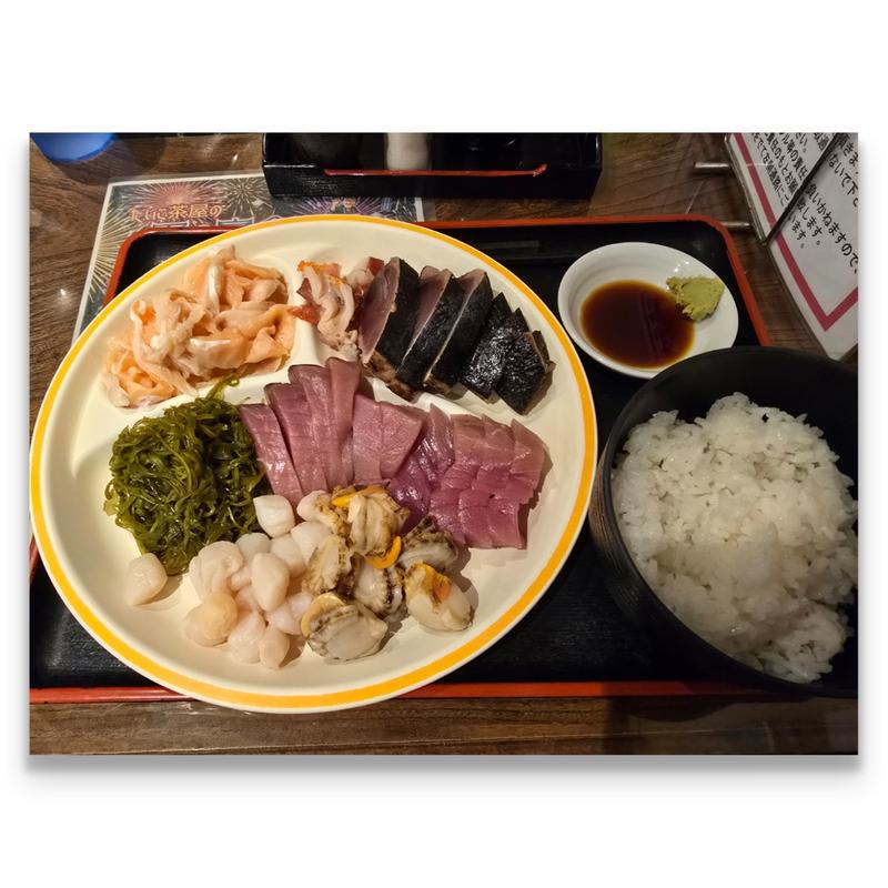 お刺身食べ放題(おさかな本舗 たいこ茶屋)