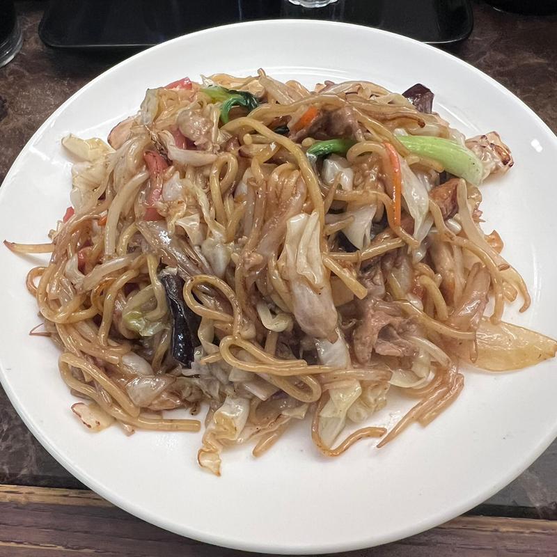 皿うどん（中華風やきそば）(生野飯店 )