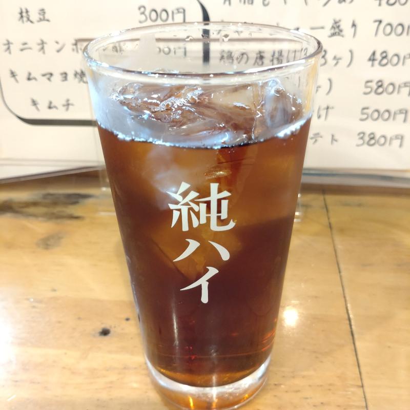 烏龍ハイ(らーめん鶴亀)