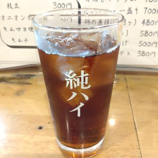 烏龍ハイ(らーめん鶴亀)