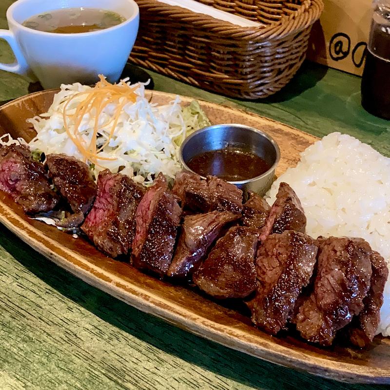 ハラミステーキプレート(Lococafe Drive-in)