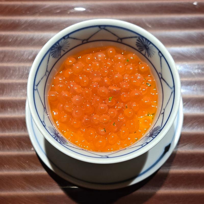いくら茶碗蒸し(鮨在)