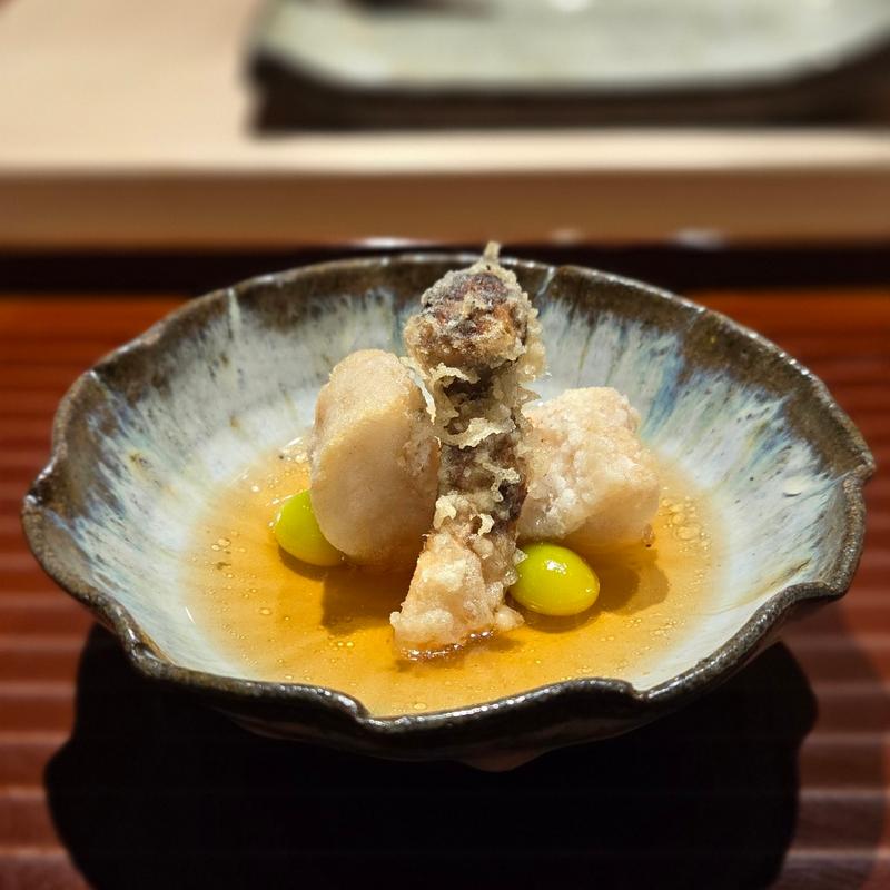 白甘鯛の揚げ出し(鮨在)