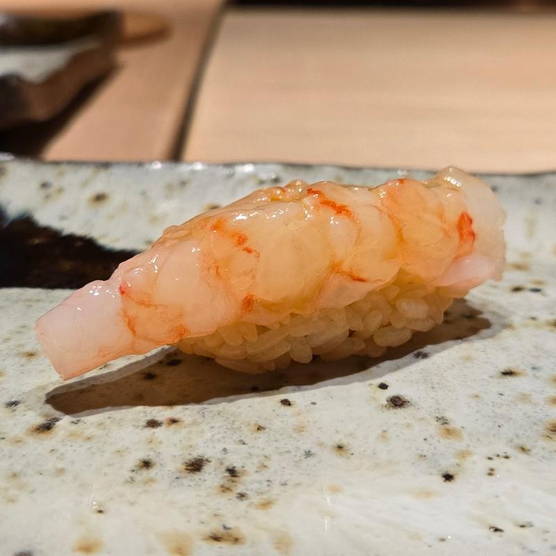 ボタン海老(鮨在)