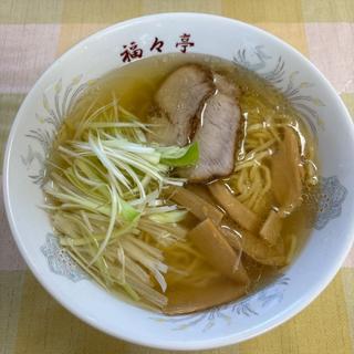 ネギラーメン塩(福々亭)