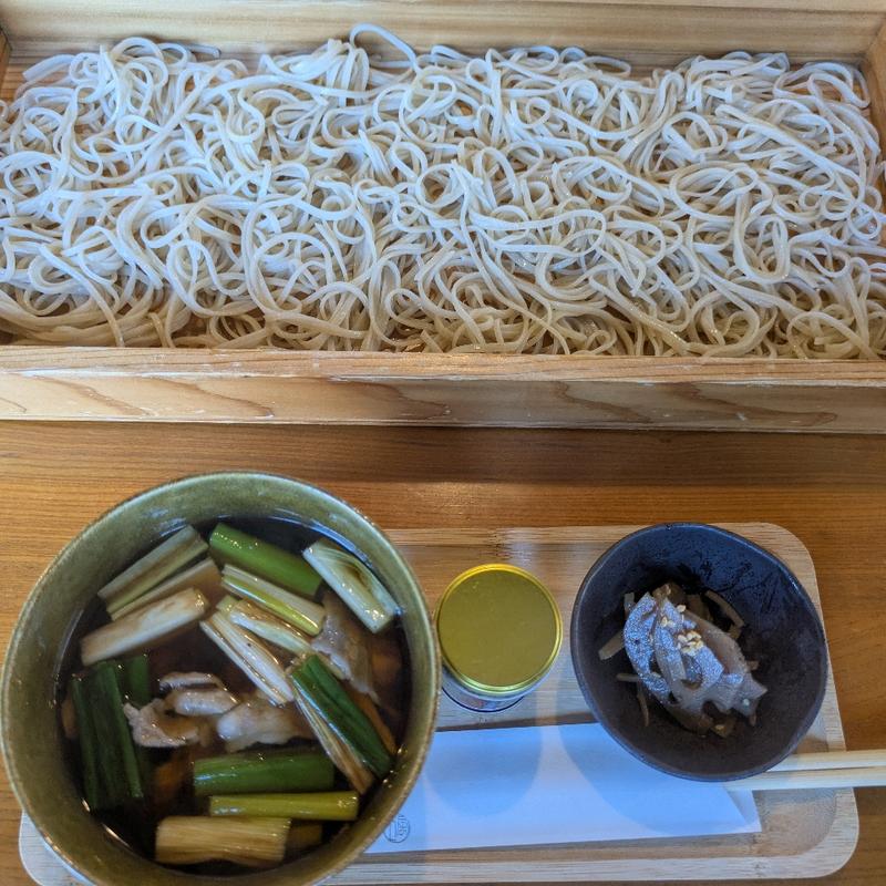 豚ざるそば 大盛(風土・石臼手挽手打そば)