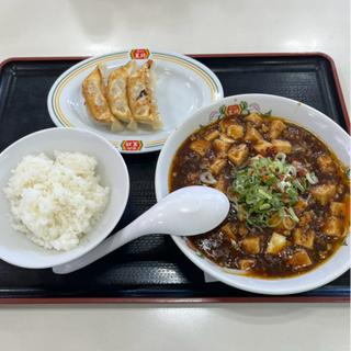 麻婆拉麺フェアセットB(餃子の王将 阪南箱作店)
