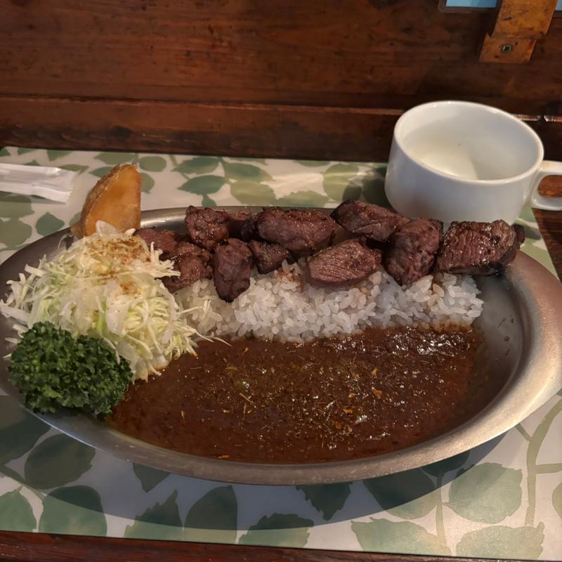 ステーキカレーライス(ソウルフード)