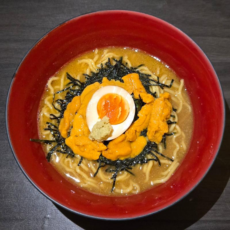 生雲丹ラーメン マーシーマシ(Marcy Land Omotesando)