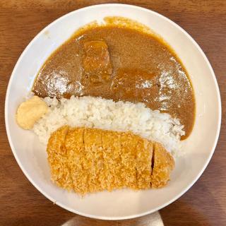 国産極上ロースカツ＆豚バラ煮込カレー