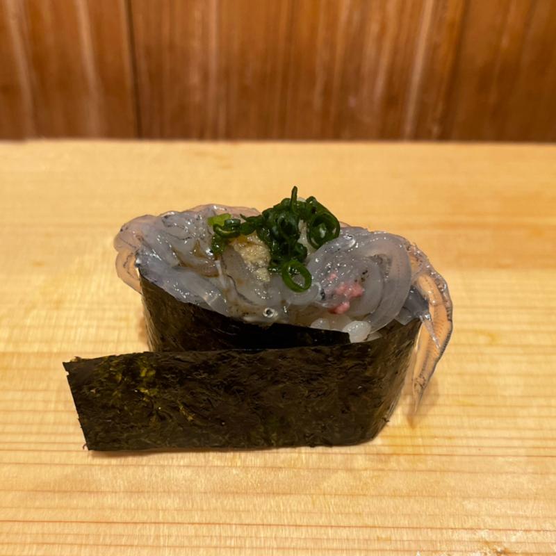 生シラス(鮨屋とんぼ 栄店)