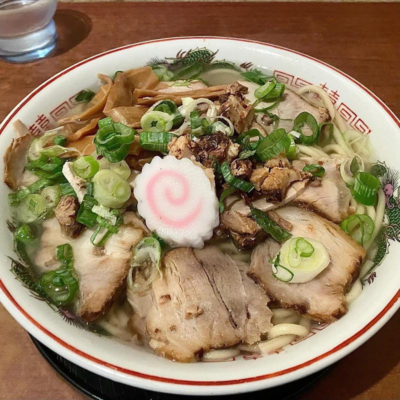 特製塩チャーシュー麺 大 太麺(麺屋7.5Hz 超本店)