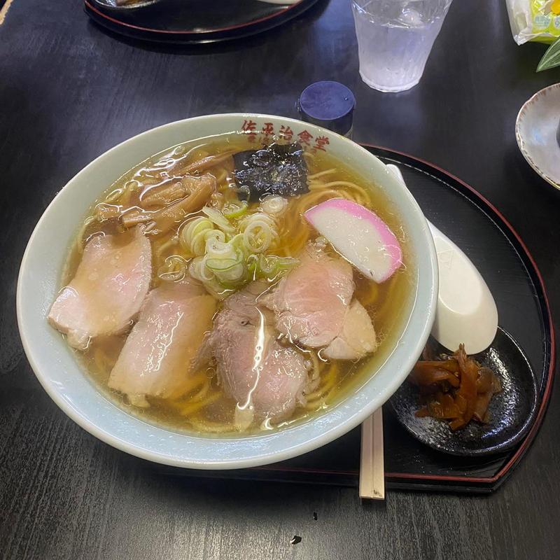 中華そば 大盛(佐平治食堂)