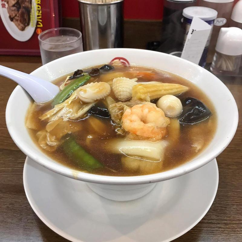 うま煮麺(珍來 柏藤ヶ谷店)