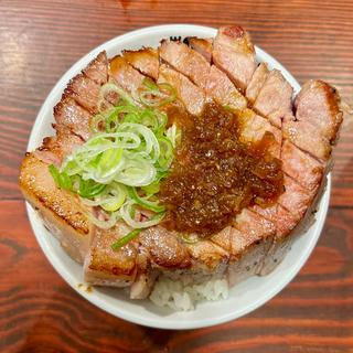 厚切りローストポーク丼(らあめん 元)