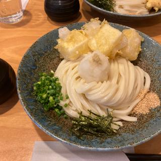 揚げ餅天ぶっかけうどん